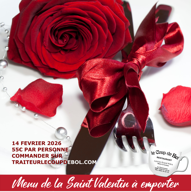 Menu de la Saint Valentin
