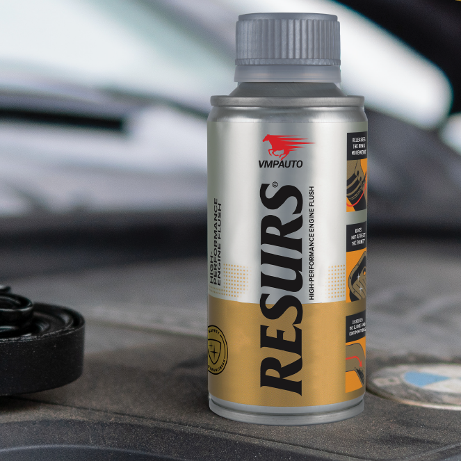 RESURS Motor Flush فلاش منظف لدورة زيت المحرك