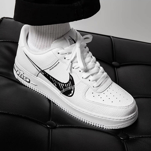 nike air force 1 lv8 utility sketch pack white