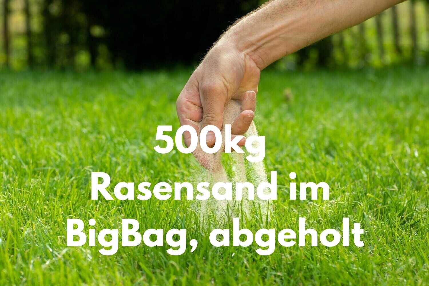 Sonderkonditionen bei Selbstabholung: 500 kg Topdressing im Big Bag
