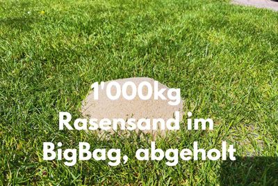 Sonderkonditionen bei Selbstabholung: 1000 kg Topdressing im Big Bag