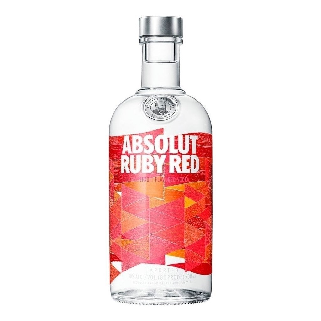 Vodka absolut ruby red x750cc
