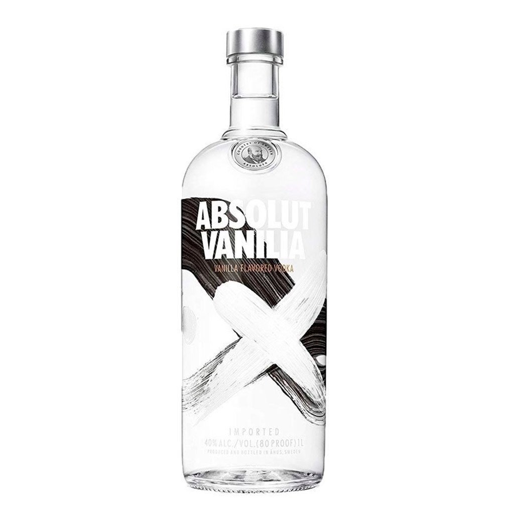 Vodka absolut vainilla x750cc