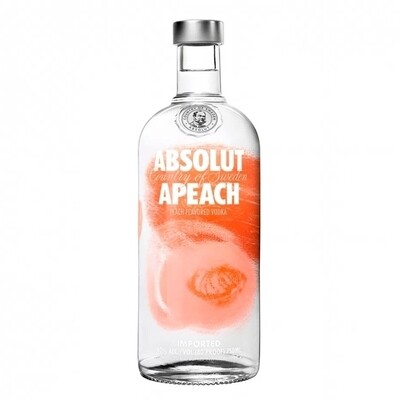 Vodka absolut apeach x750cc