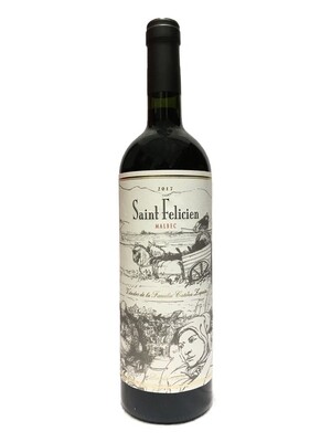 Vino Tinto Saint felicien malbec x750cc