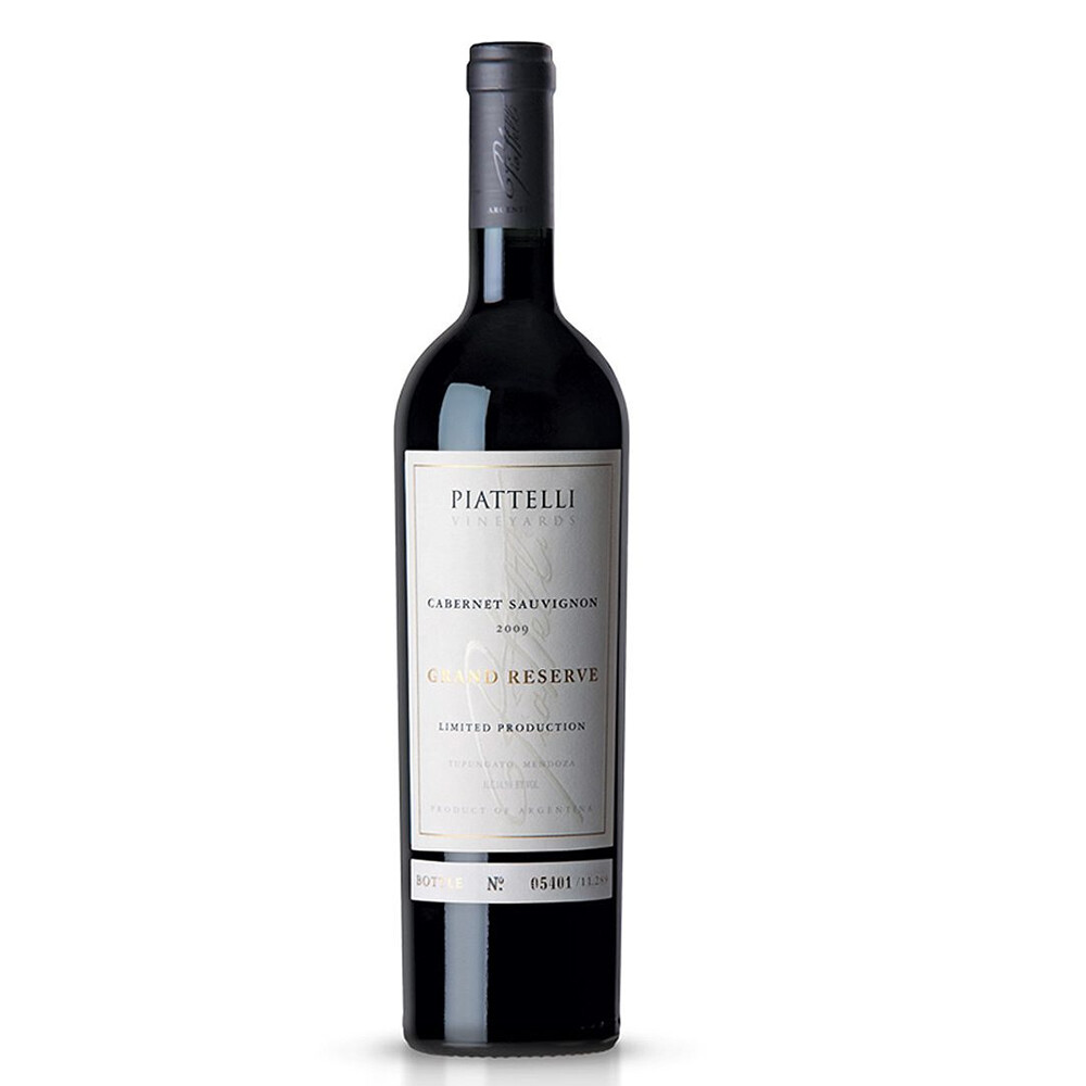 Vino Tinto Piattelli gran reserva cabernet x750cc