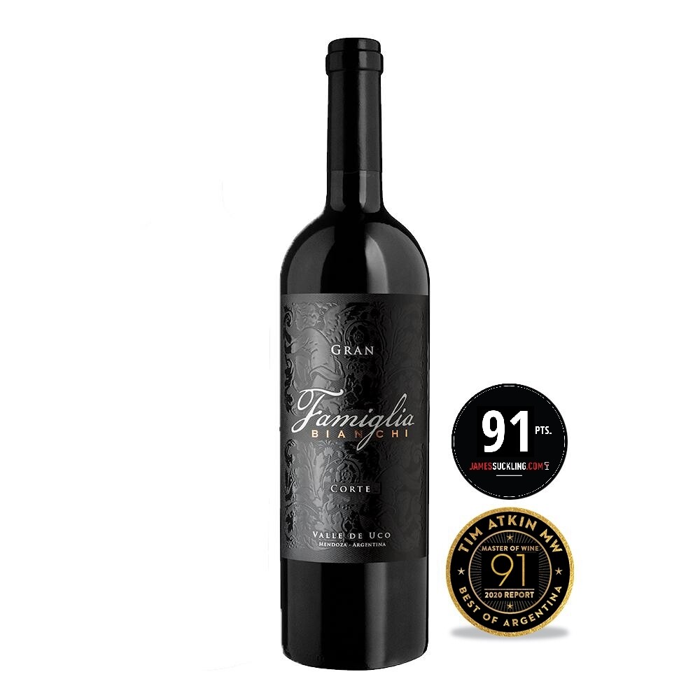 Vino Tinto Gran famiglia red blend x750cc