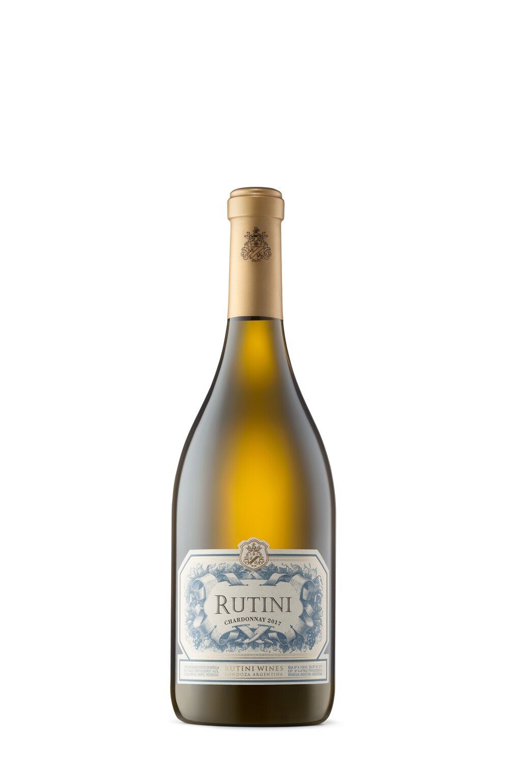 Vino Blanco Rutini chardonnay x750cc