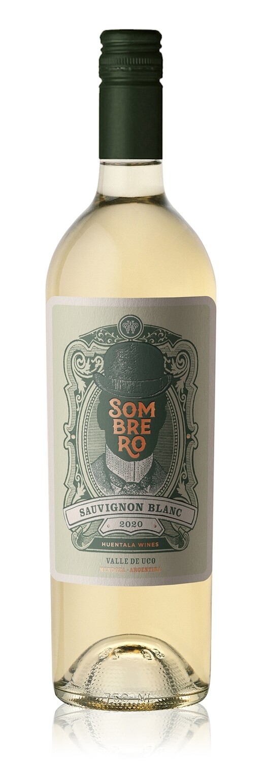 Vino Blanco Sombrero sauvignon blanc x750cc