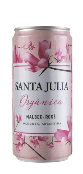 Vino Santa julia malbec rose lata x269cc