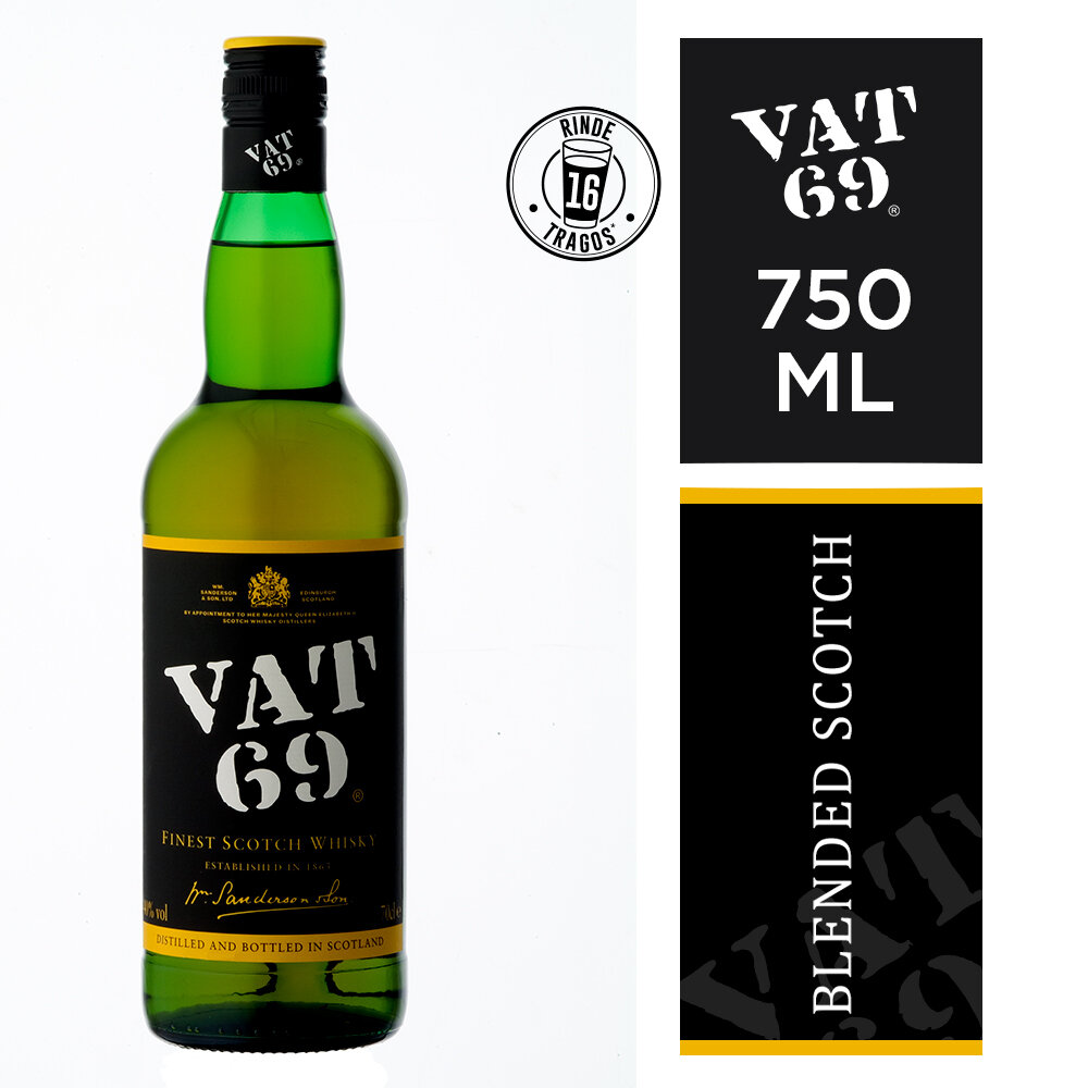 Whisky Vat 69 x750cc