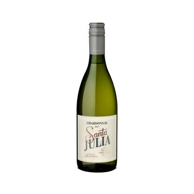 Vino Blanco Santa julia chardonnay x750cc