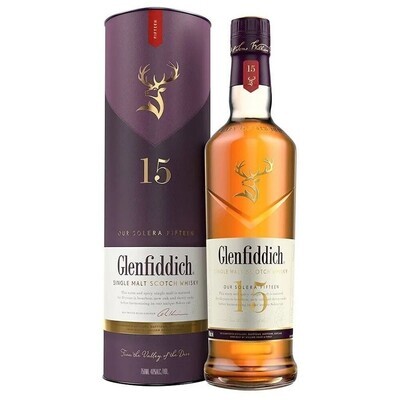 Whisky Glenfiddich 15 a x750cc