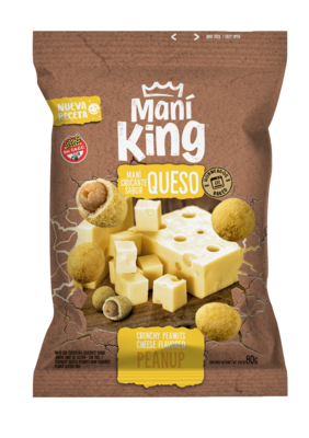 Mani king japones sabor queso x80grs