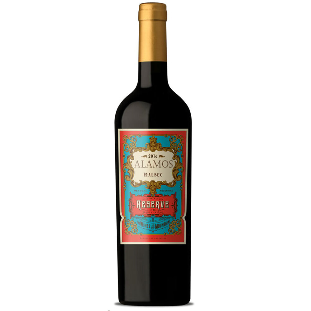 Vino Alamos reserva malbec x750cc