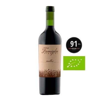 Vino Famiglia Bianchi Malbec Organico x750cc