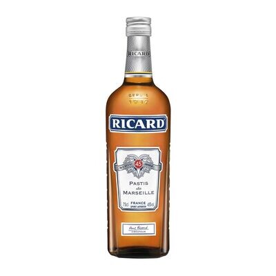 Licor de anis pastis ricard x750cc
