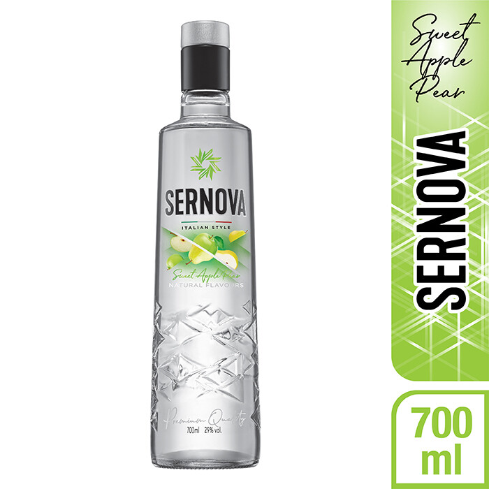 Vodka Sernova Sweet Apple Pear x700cc