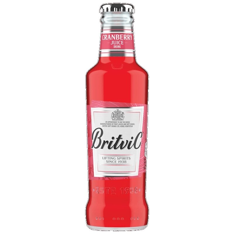 Britvic cranberry juice botella x200cc