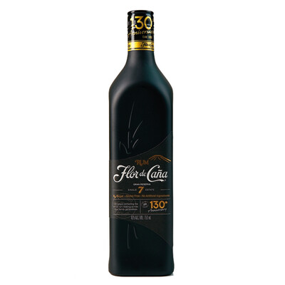 Ron Flor de Caña 7 Años Black x750cc