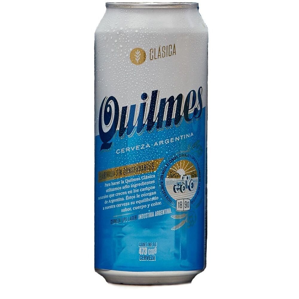 Cerveza Quilmes Lata x473cc