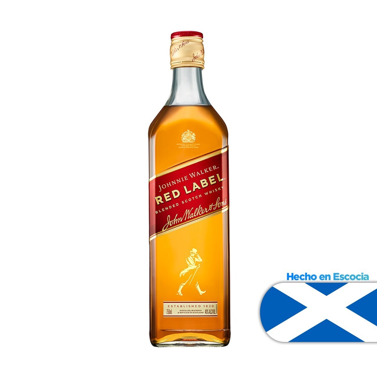 Whisky Johnnie walker red label x1000cc