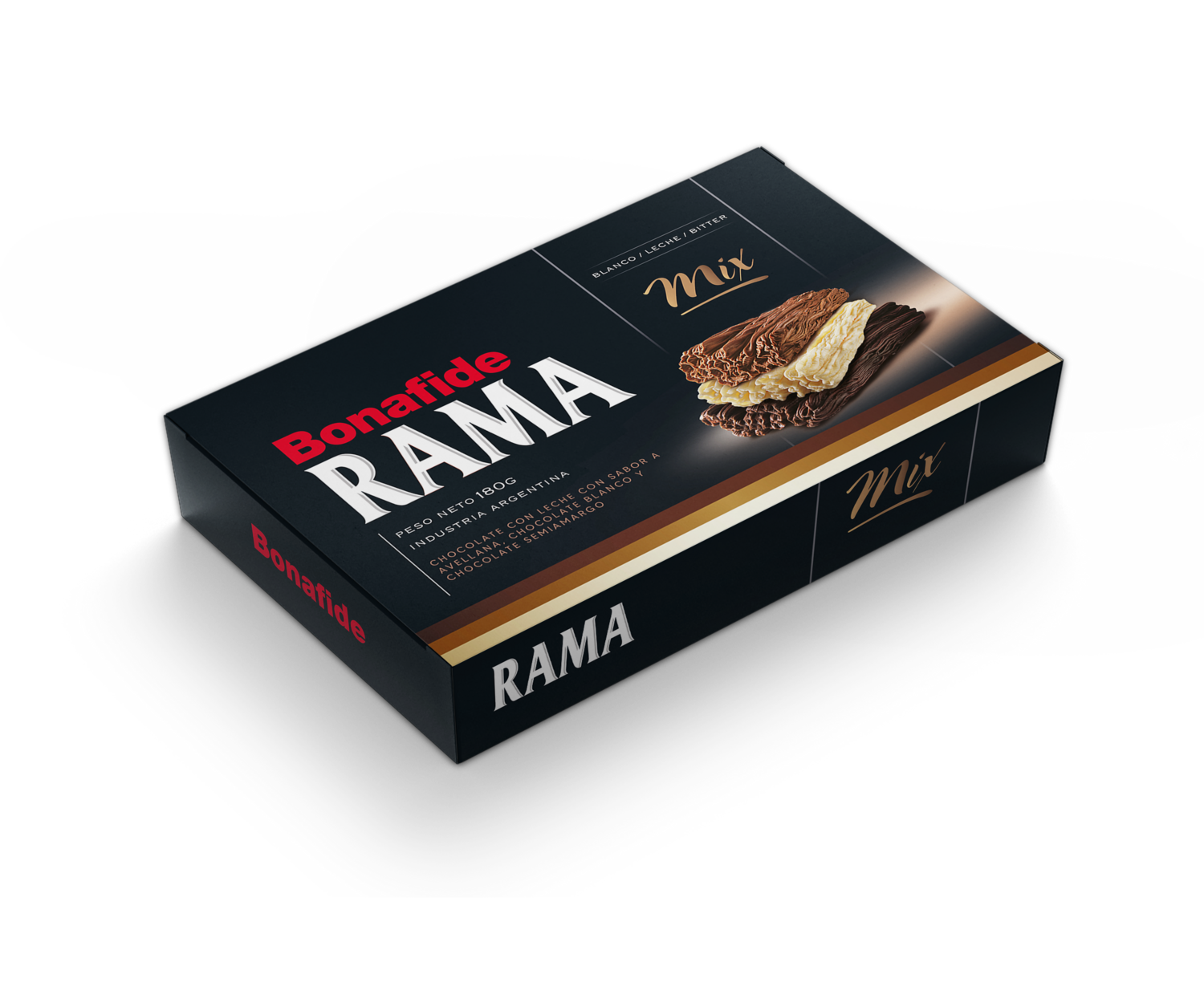 Chocolate en Rama Bonafide Mix x180gr