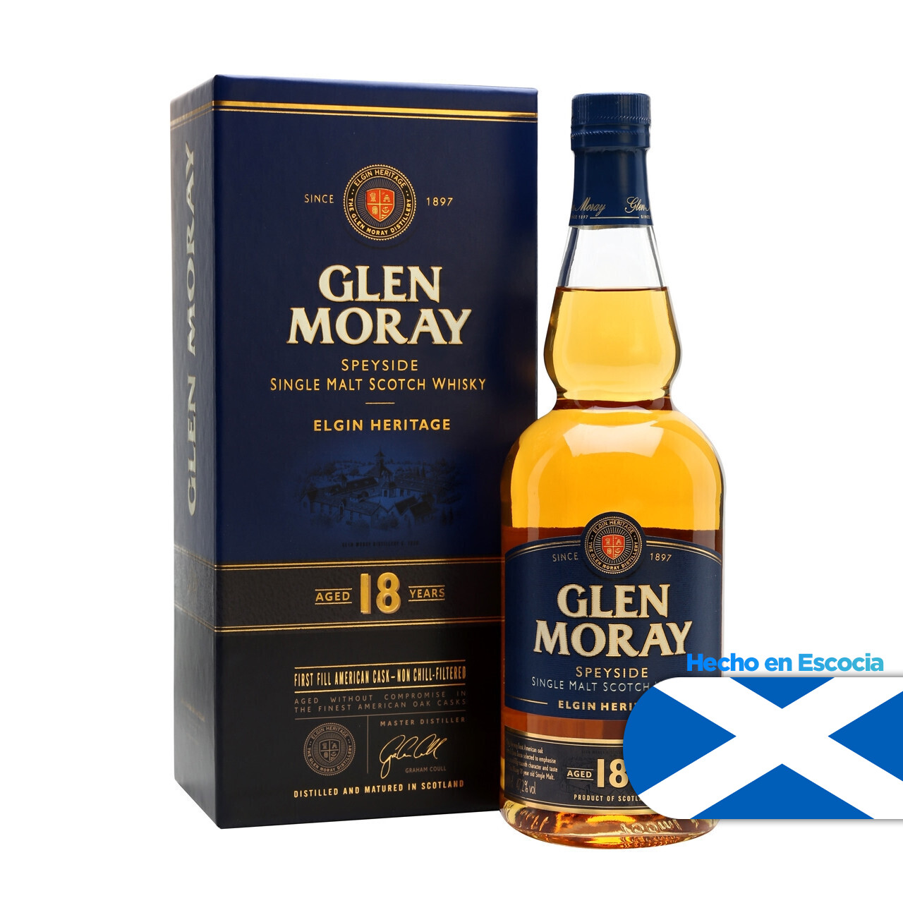 Whisky Glen moray heritage 18 a x700cc