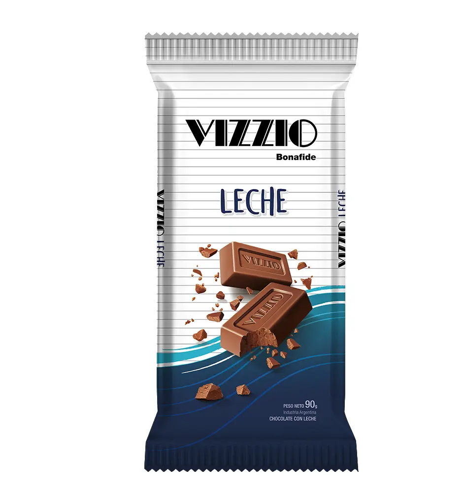 Vizzio Chocolate con Leche x90grs