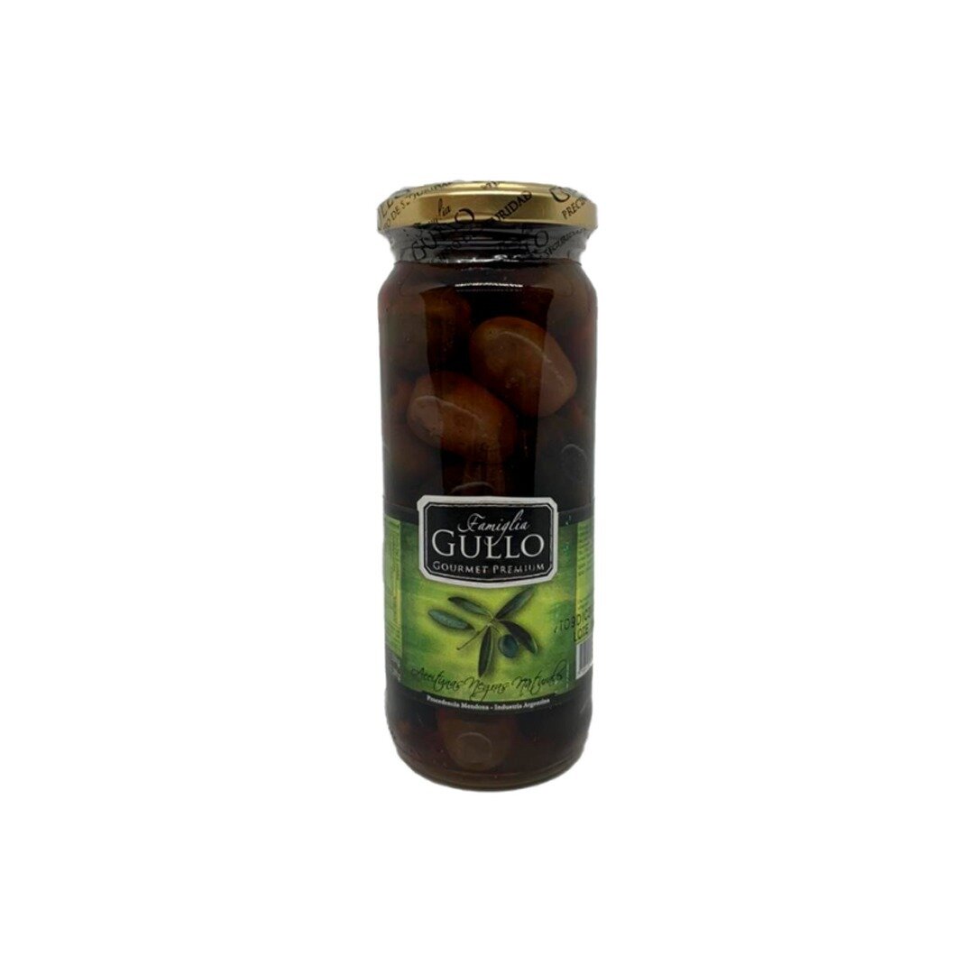 Aceitunas negras naturales gullo x330gr
