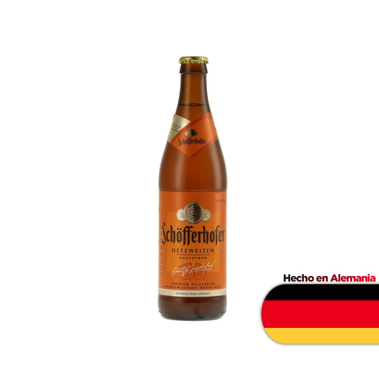Cerveza Schofferhofer Botella. x500cc