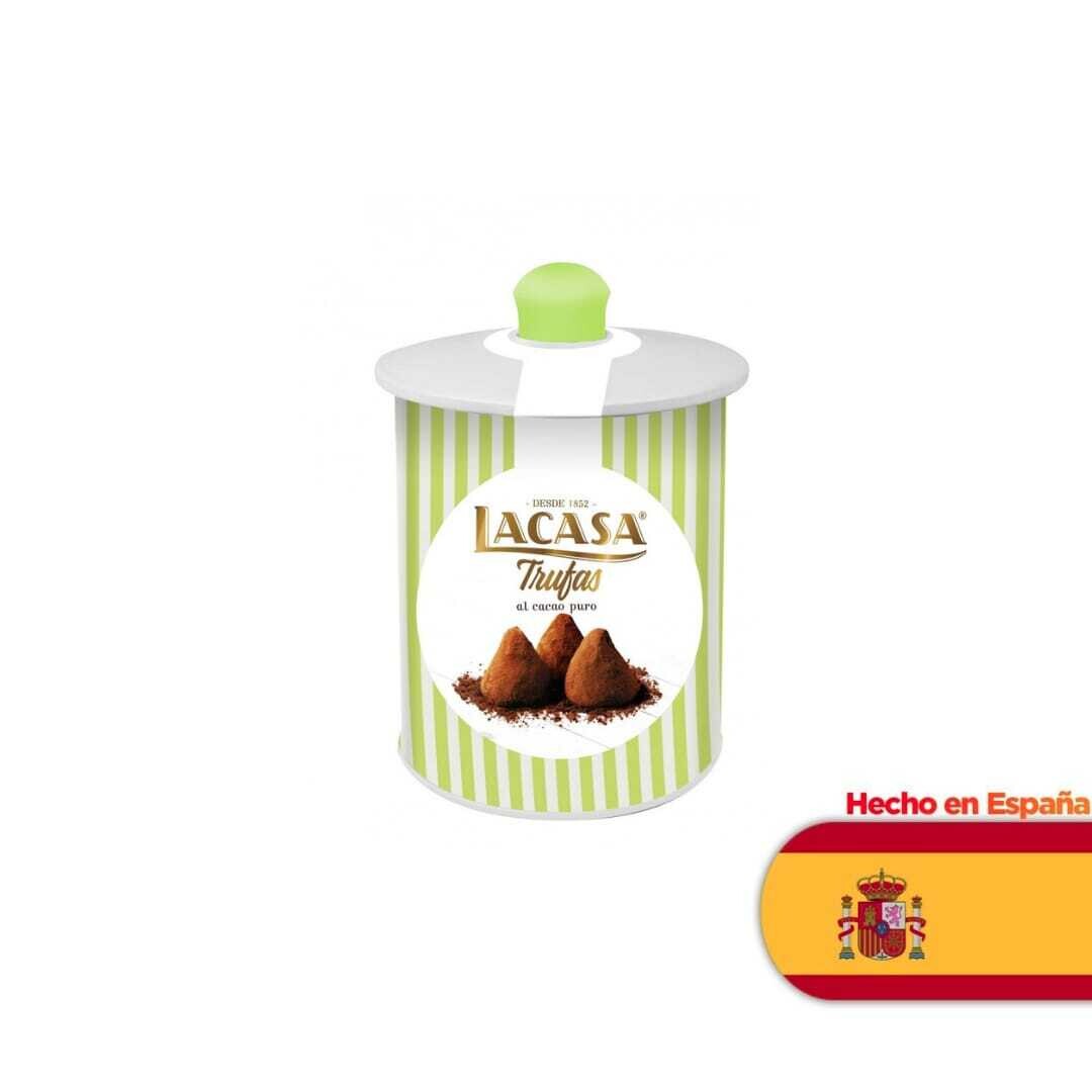 Lacasa trufas cacao puro lata x100g