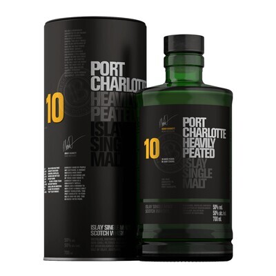 Whisky Port Charlotte Heavily Peated x700cc
