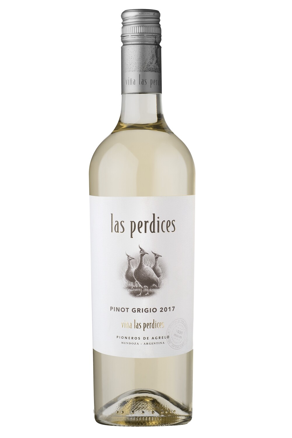 Vino Blanco Las Perdices Pinot Grigio x 750cc
