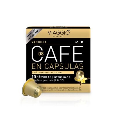 Viaggio Capsula Cafe VANIGLIA 10x54grs