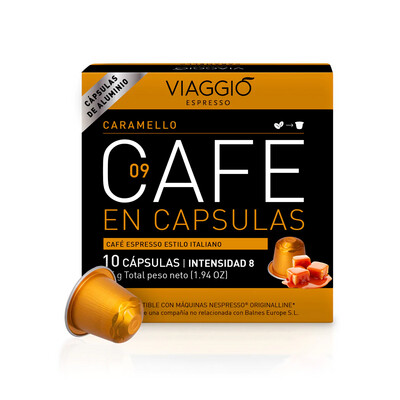Viaggio Capsula Cafe CARAMELLO 10x54grs