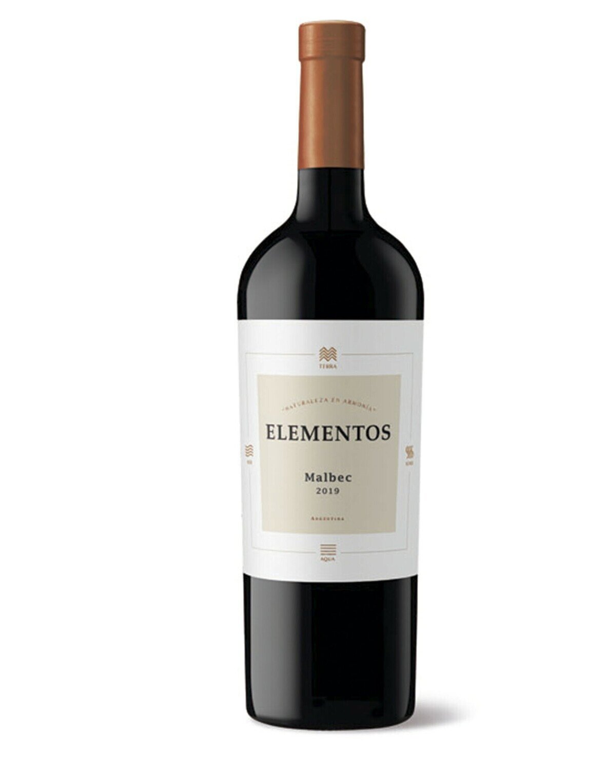 Vino Elementos Malbec 750cc