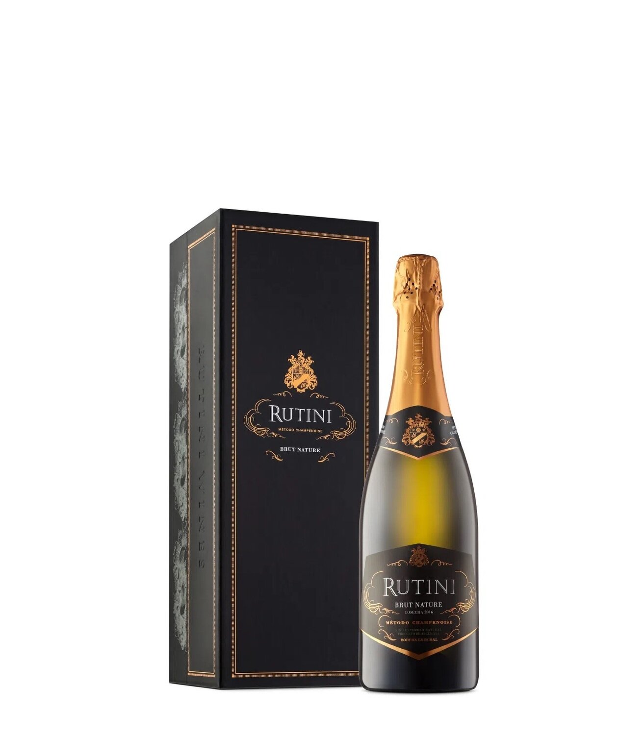Estuche Espumante Rutini Brut Nature x750cc