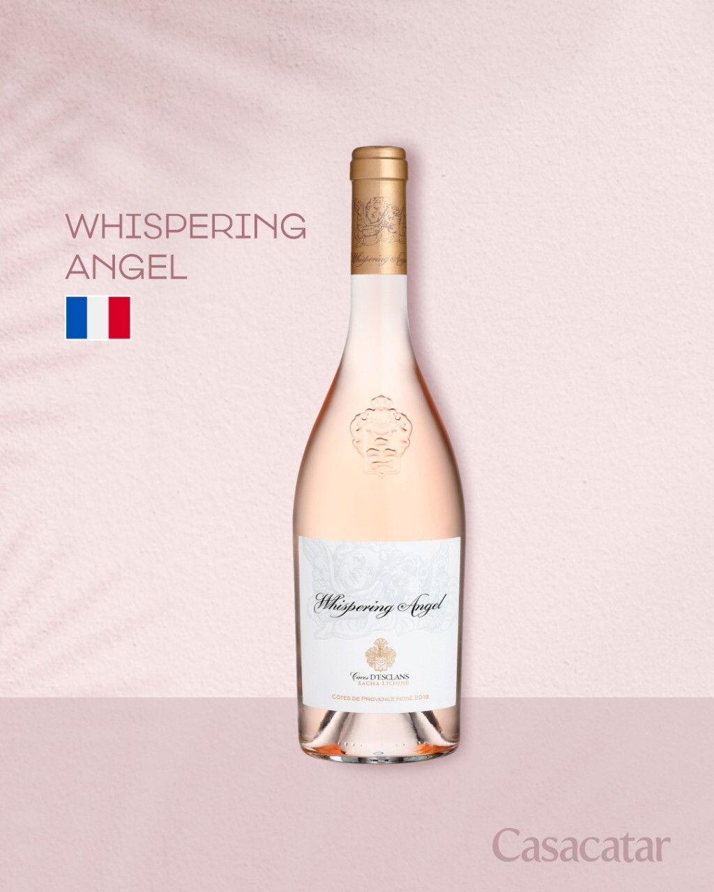 Vino Whispering Angel Rose x750cc