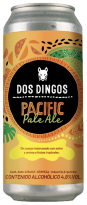 Cerveza Dos Dingos Pacific - Pale Ale Lata x473cc