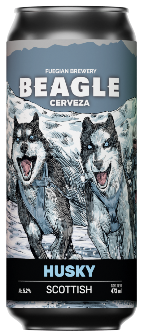 Cerveza Beagle Husky- Scottish Lata x473cc