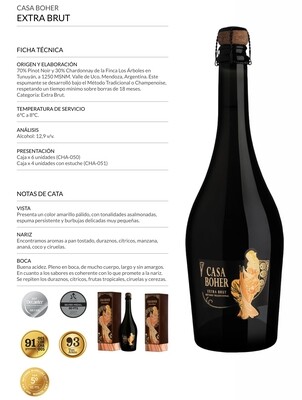 Casa boher extra brut x750cc