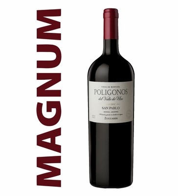 Vino Tinto Zuccardi Poligonos Malbec San Pablo Magnum x1500cc