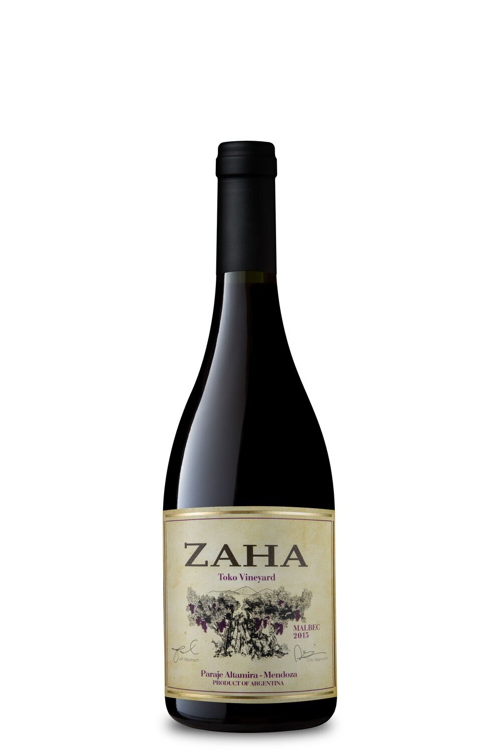 Vino Zaha Malbec x750cc