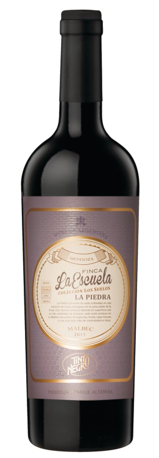 Vino Tinto Negro Finca La Escuela La Piedra x750cc