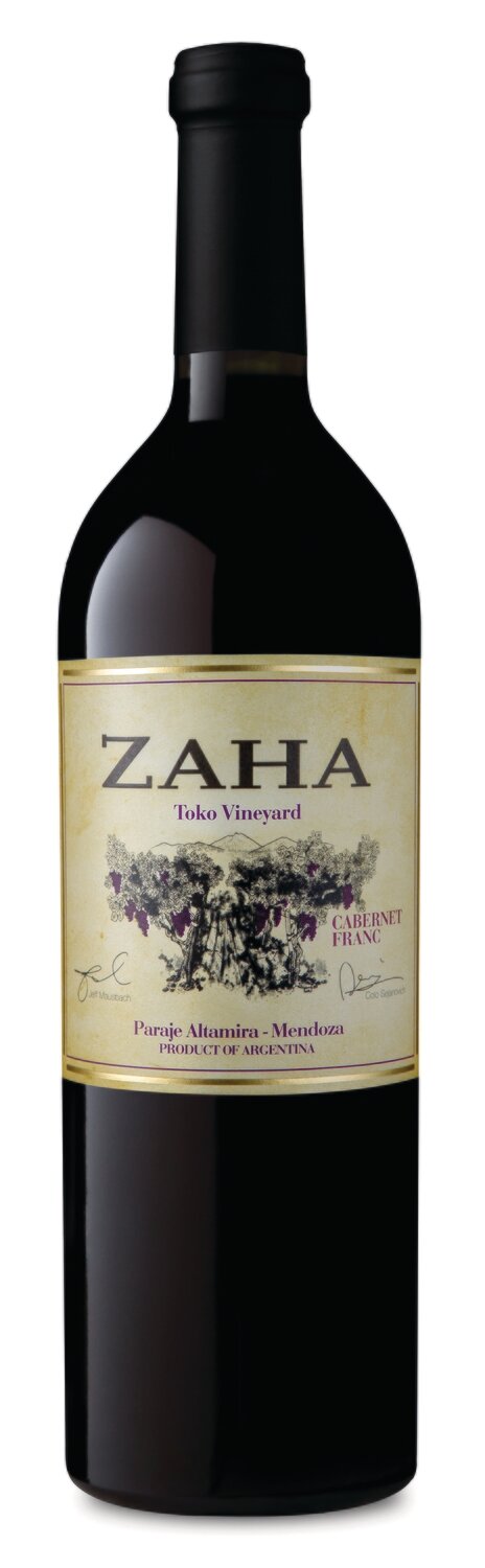 Vino Zaha Cabernet Franc x750cc