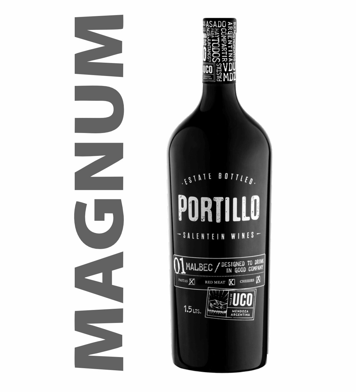 Vino Portillo Malbec Magnum x1500cc