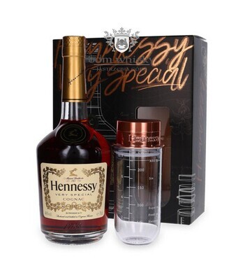 Estuche Cognac Hennessy V.S Shaker x700cc