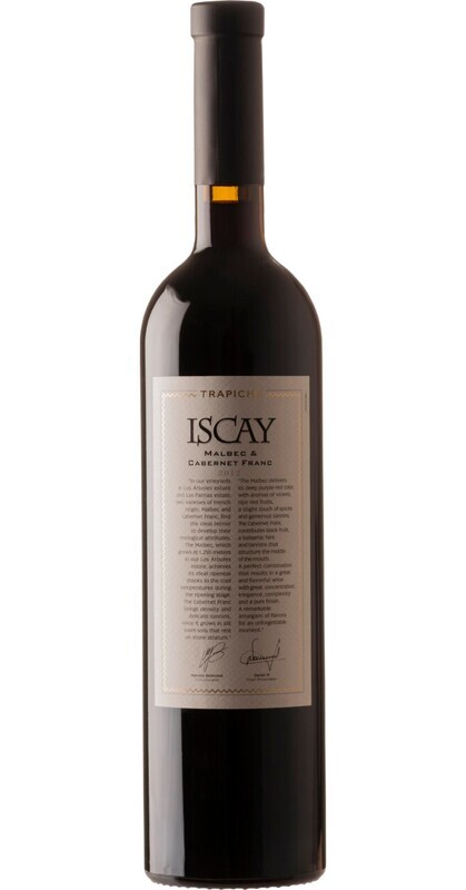 Vino Tinto Iscay Malbec - Cabernet Franc x750cc