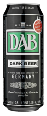 Cerveza DAB Dark Lata x500cc (Alemania)